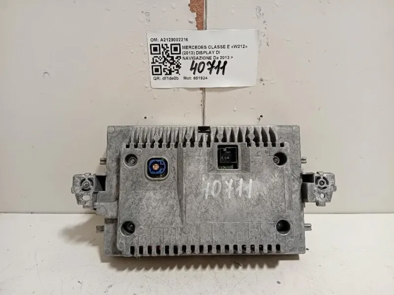 Display DI Navigazione A2129002216 Mercedes Classe E W212 2013