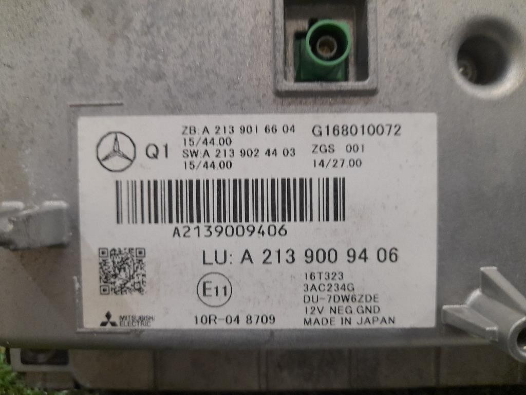 Display DI Navigazione A2139009406 Mercedes Classe E W213 2016