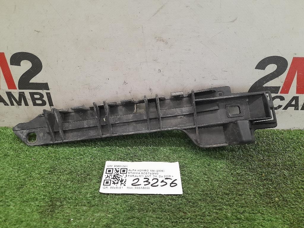 Staffa Sostegno Paraurti ANT DX 60691361 Alfa Romeo 159 2006