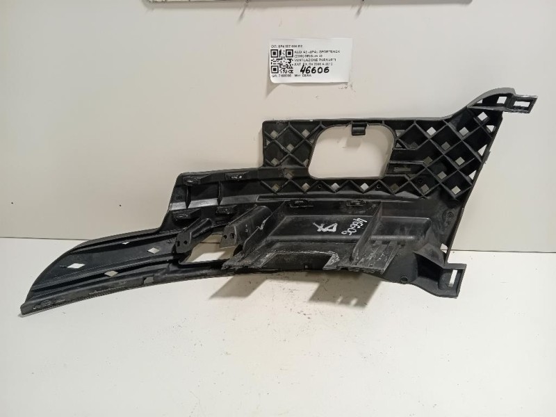 Staffa Sostegno Paraurti ANT DX 8P4 807 096 RE Audi A3 8PA Sportback 2008