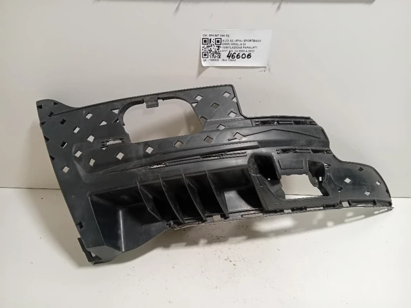 Staffa Sostegno Paraurti ANT DX 8P4 807 096 RE Audi A3 8PA Sportback 2008