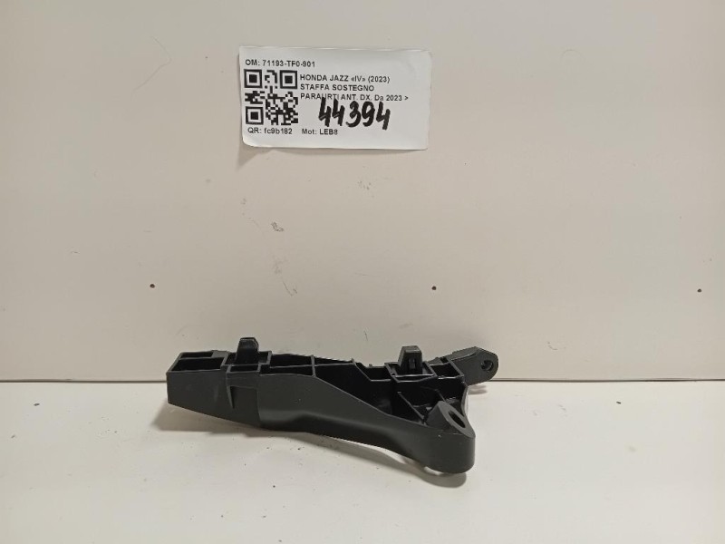 Staffa Sostegno Paraurti ANT DX 71193-TF0-901 Honda JAZZ IV 2023