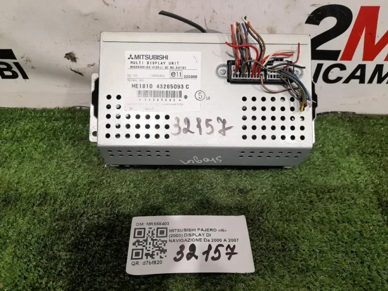 Display DI Navigazione MR558403 Mitsubishi Pajero III 2000