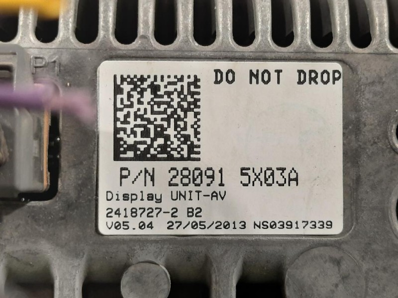 Display DI Navigazione 28091 5X03A Nissan Navara 2010