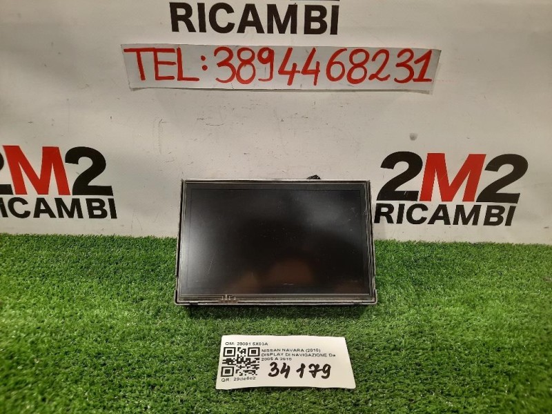Display DI Navigazione 28091 5X03A Nissan Navara 2010