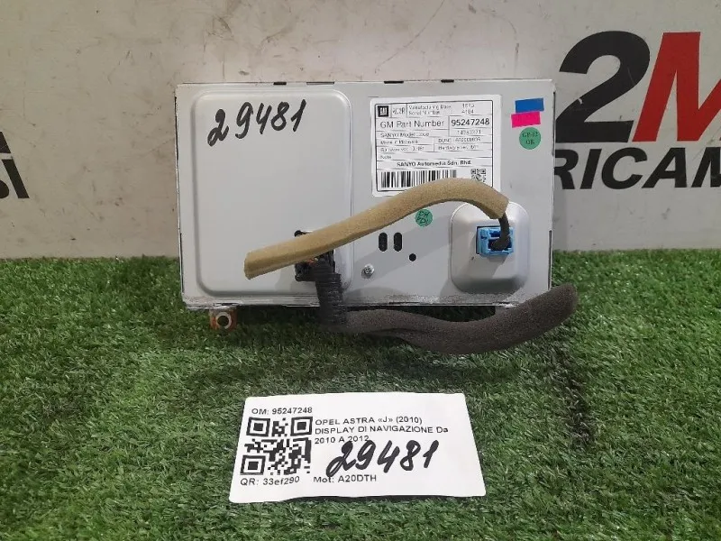 Display DI Navigazione 95247248 Opel Astra J 2010
