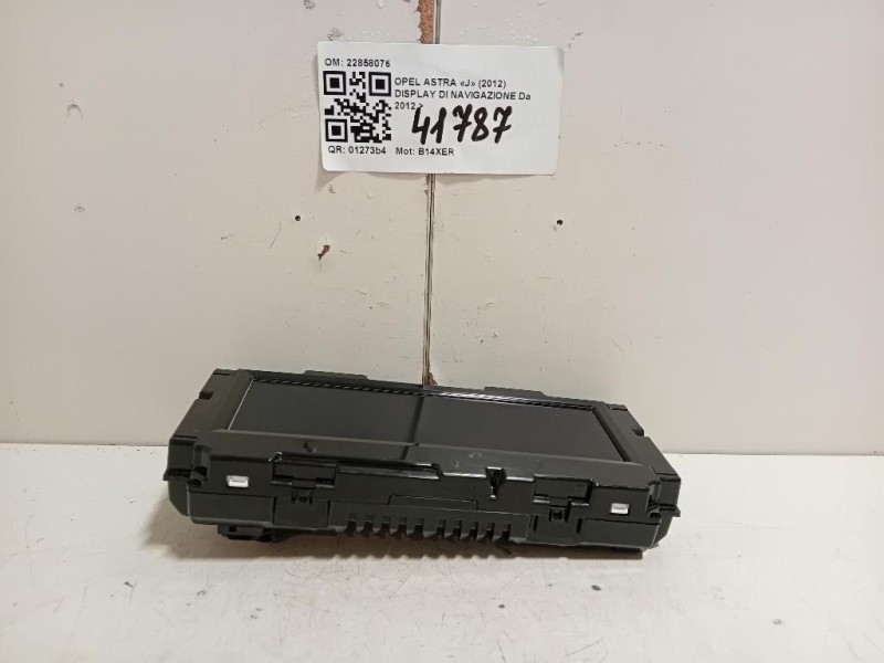 Display DI Navigazione 22858076 Opel Astra J 2012