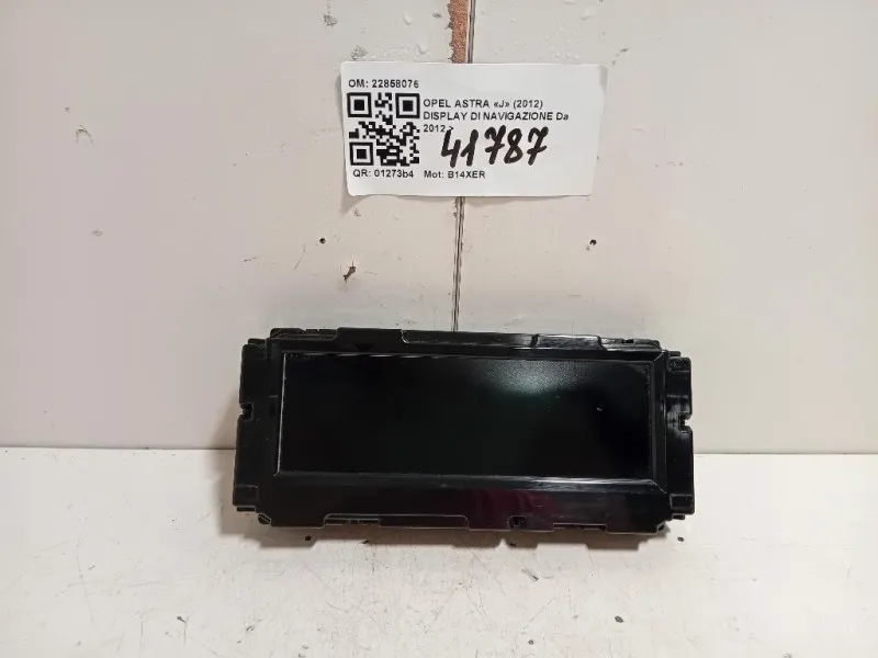Display DI Navigazione 22858076 Opel Astra J 2012