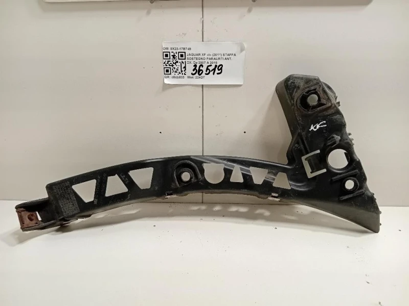 Staffa Sostegno Paraurti ANT DX 8X23-17B749 Jaguar XF I 2011