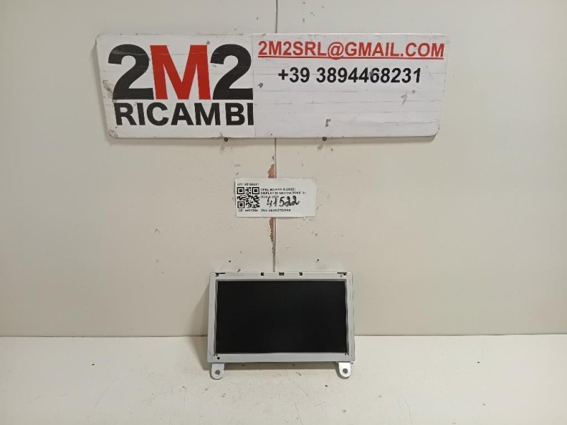 Display DI Navigazione 95196687 Opel Mokka B 2020