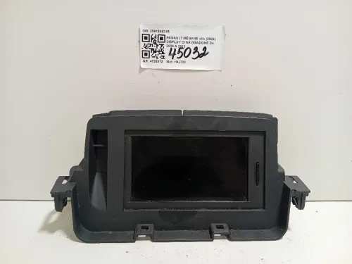 Display DI Navigazione 259150931R Renault Mégane III 2009