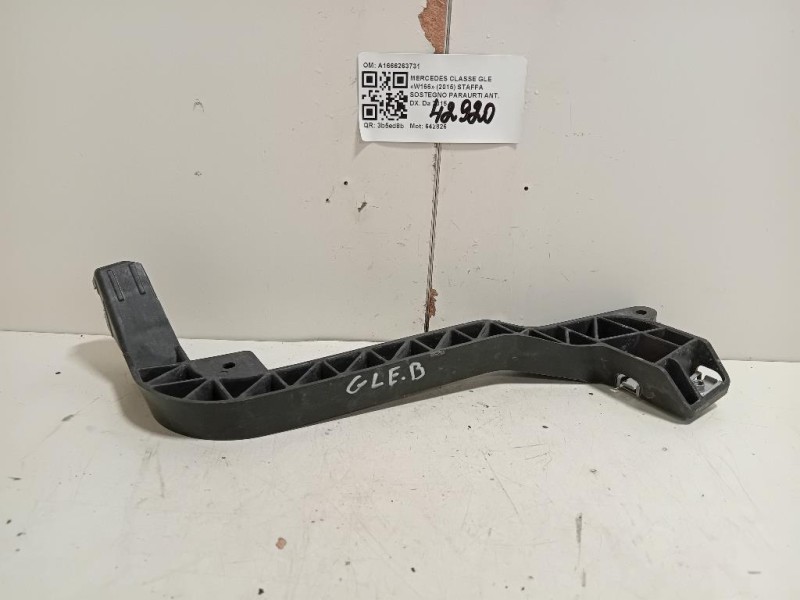 Staffa Sostegno Paraurti ANT DX A1666263731 Mercedes Classe GLE W166 2015