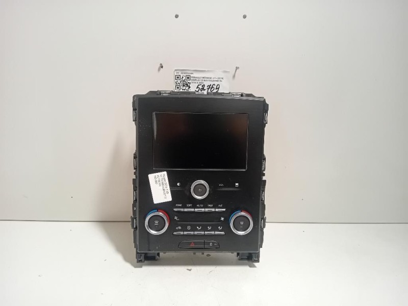 Display DI Navigazione 681833236R Renault Mégane IV 2016