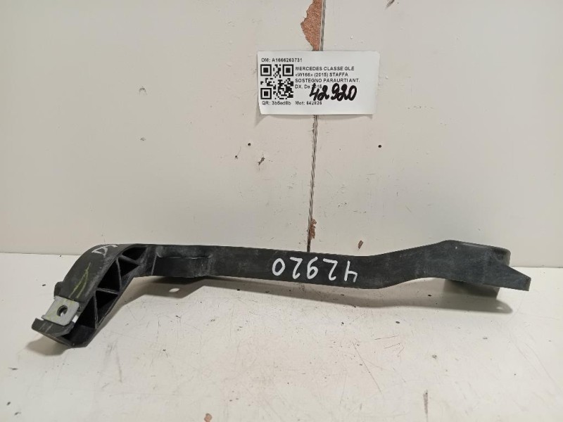 Staffa Sostegno Paraurti ANT DX A1666263731 Mercedes Classe GLE W166 2015