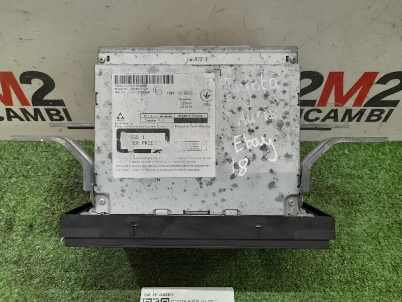 Display DI Navigazione 8614002400 Toyota Auris II 2015