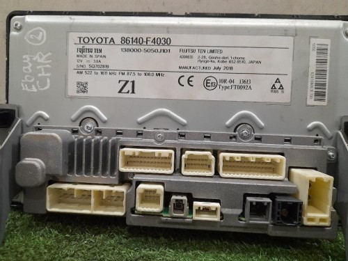 Display DI Navigazione 86140F4030 Toyota C-HR I 2016