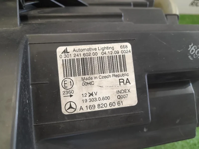 Proiettore ANT DX A1698206061 Mercedes Classe A W169 2005