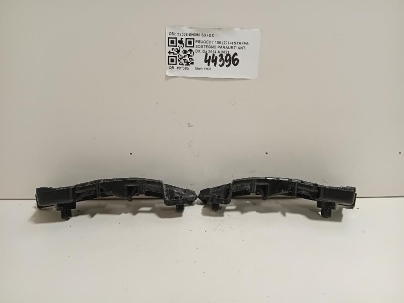 Staffa Sostegno Paraurti ANT DX 52536-0H050 SX+DX Peugeot 108 2014