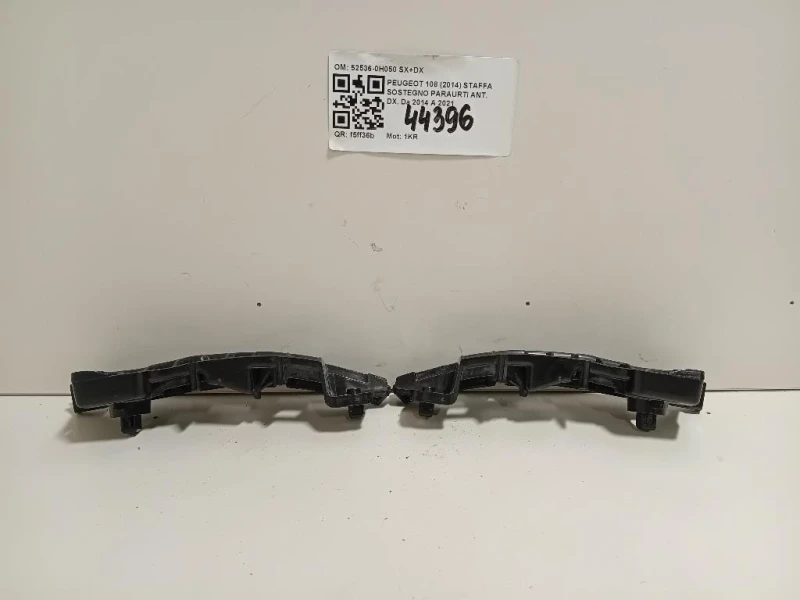 Staffa Sostegno Paraurti ANT DX 52536-0H050 SX+DX Peugeot 108 2014