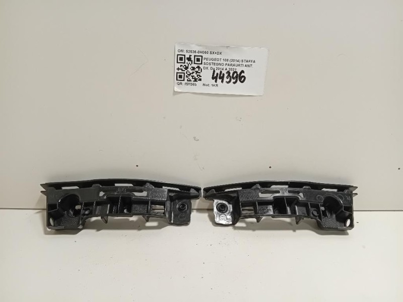 Staffa Sostegno Paraurti ANT DX 52536-0H050 SX+DX Peugeot 108 2014