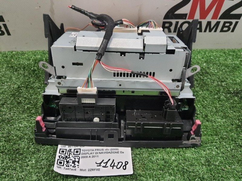 Display DI Navigazione 8611047220 Toyota Prius II 2009