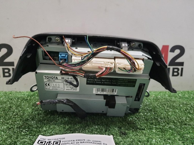 Display DI Navigazione 8611047220 Toyota Prius II 2009