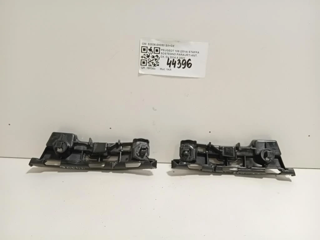 Staffa Sostegno Paraurti ANT DX 52536-0H050 SX+DX Peugeot 108 2014