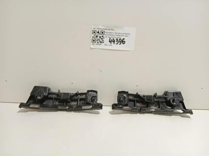 Staffa Sostegno Paraurti ANT DX 52536-0H050 SX+DX Peugeot 108 2014