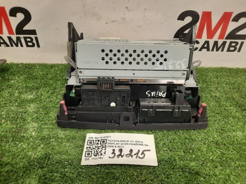 Display DI Navigazione 86110-47071 Toyota Prius II 2012