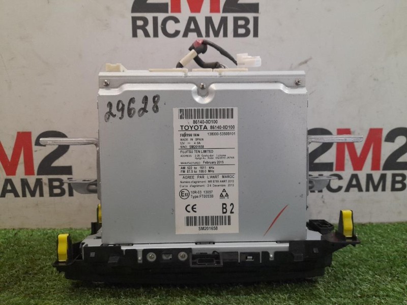 Display DI Navigazione 86140-0D100 Toyota Yaris IV 2012