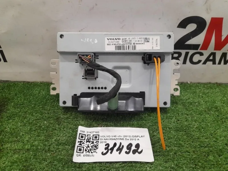 Display DI Navigazione 31427183 Volvo V40 II 2012