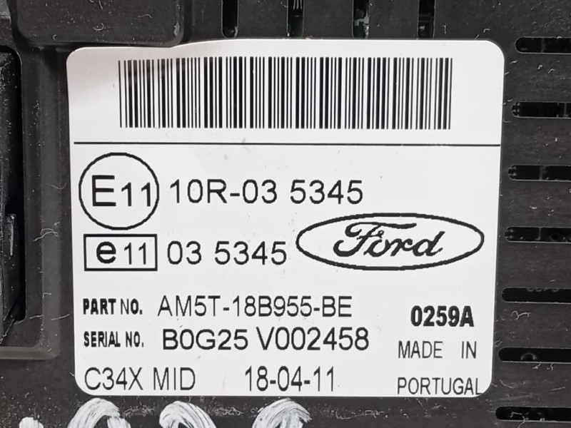 Display Head-up AM5T-18B955-BE Ford Focus IV SW 2011
