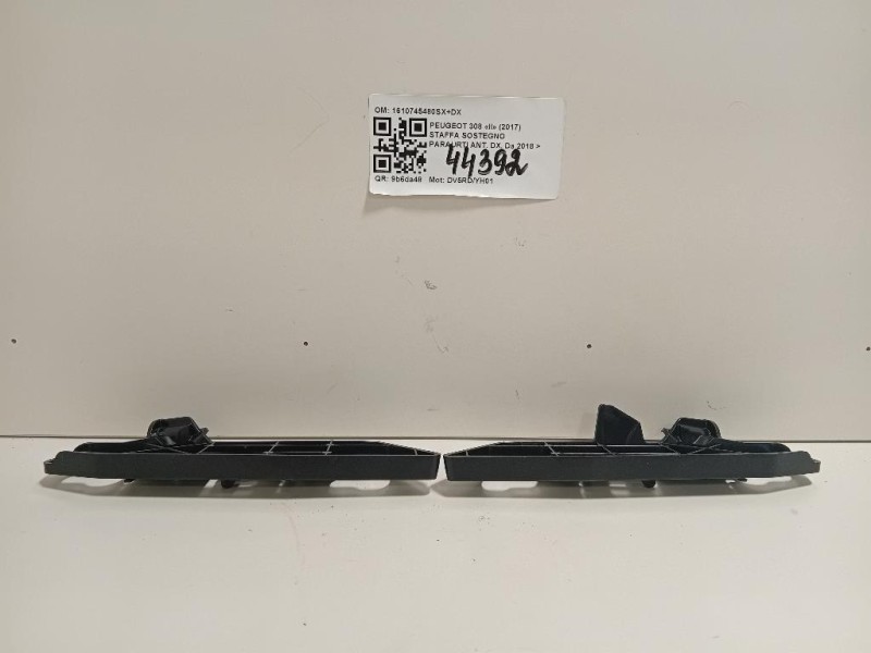Staffa Sostegno Paraurti ANT DX 1610745480SX+DX Peugeot 308 II 2017