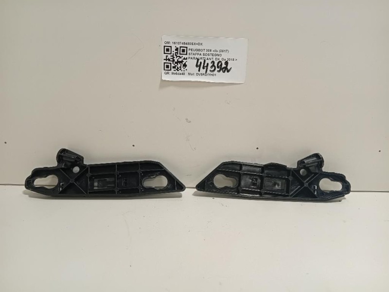 Staffa Sostegno Paraurti ANT DX 1610745480SX+DX Peugeot 308 II 2017