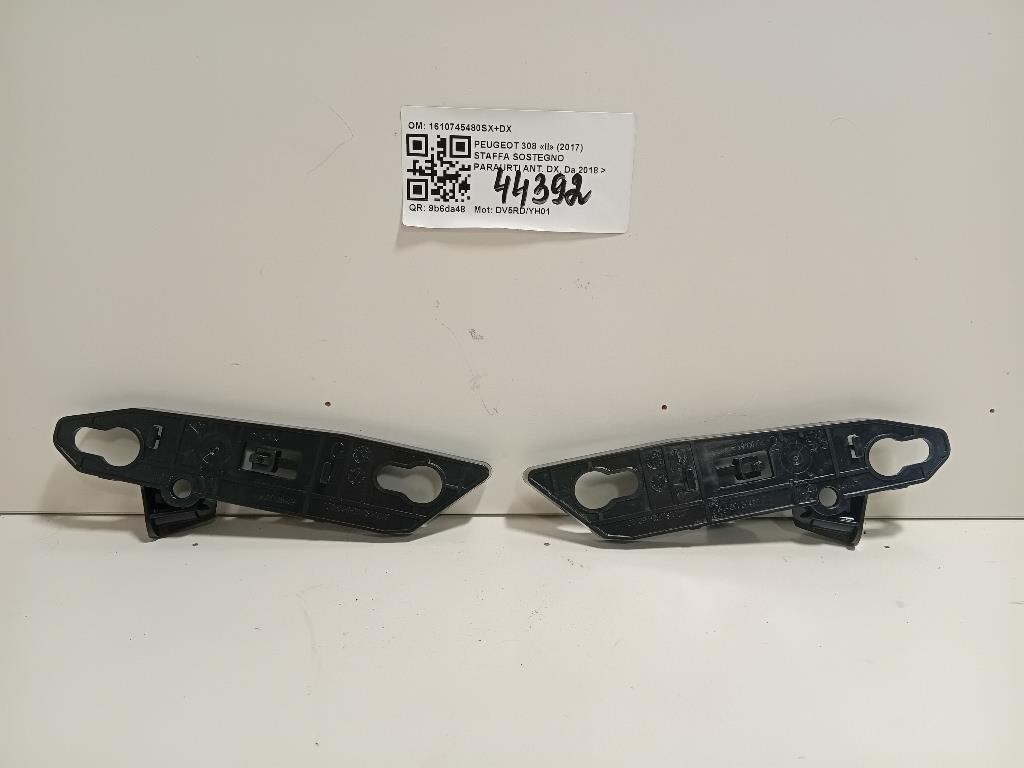 Staffa Sostegno Paraurti ANT DX 1610745480SX+DX Peugeot 308 II 2017