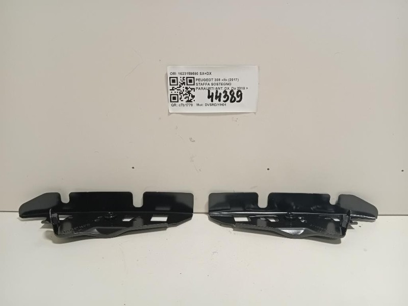 Staffa Sostegno Paraurti ANT DX 1623159580 SX+DX Peugeot 308 II 2017