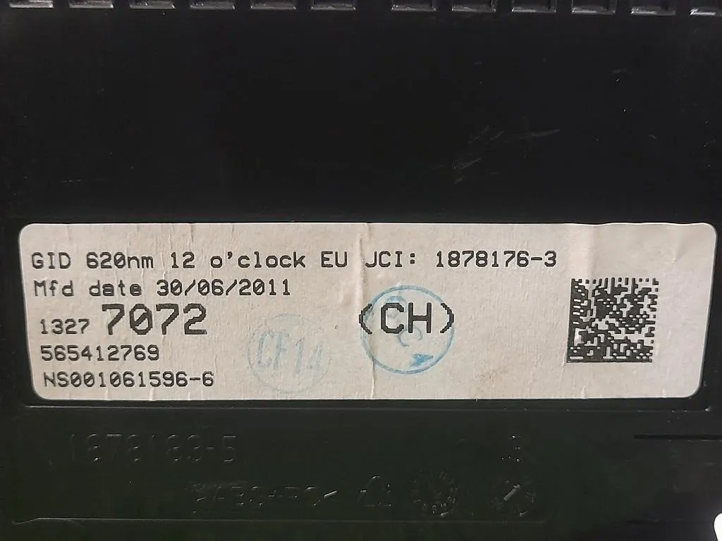 Display Head-up COPERCHIO DISPLAY 1878183-5 Opel Meriva B 2010