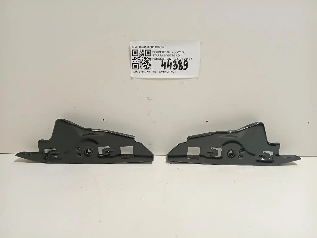 Staffa Sostegno Paraurti ANT DX 1623159580 SX+DX Peugeot 308 II 2017