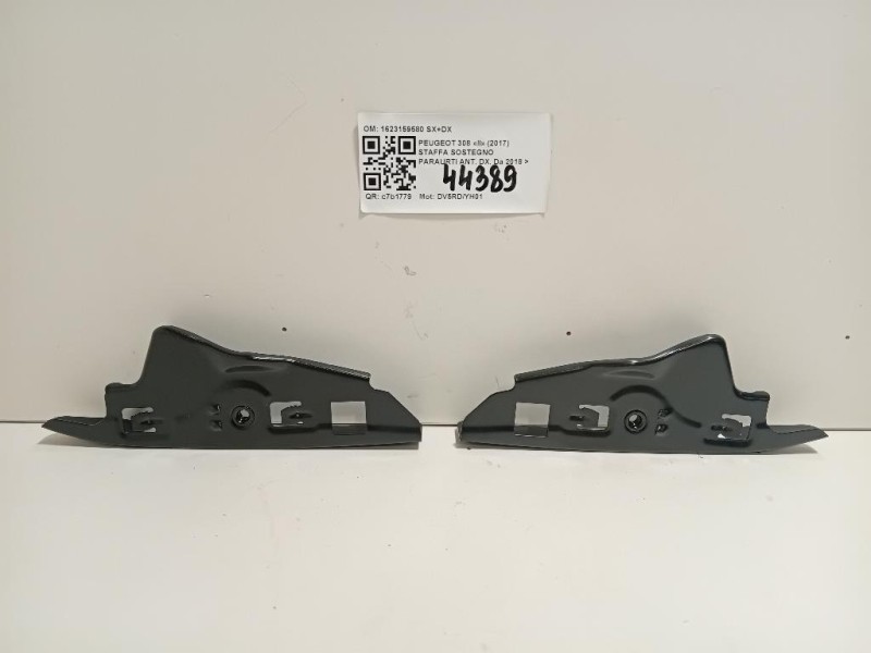 Staffa Sostegno Paraurti ANT DX 1623159580 SX+DX Peugeot 308 II 2017