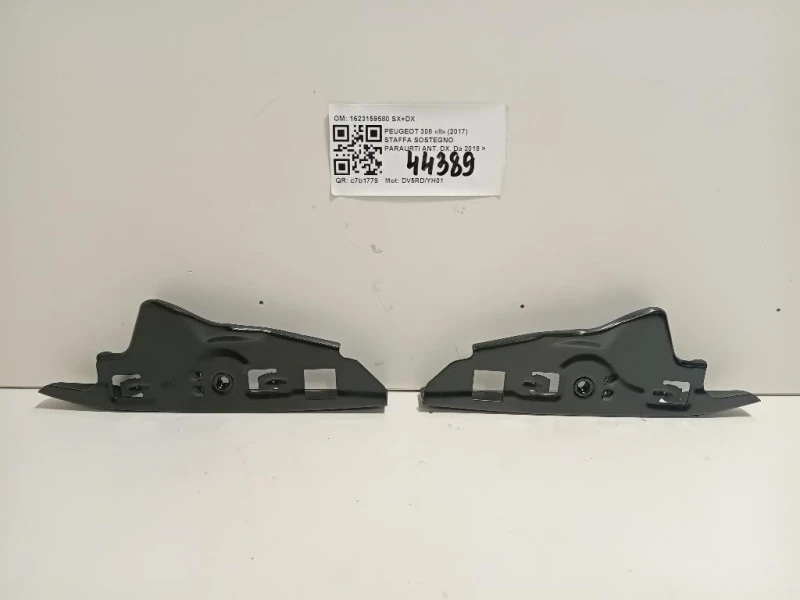 Staffa Sostegno Paraurti ANT DX 1623159580 SX+DX Peugeot 308 II 2017