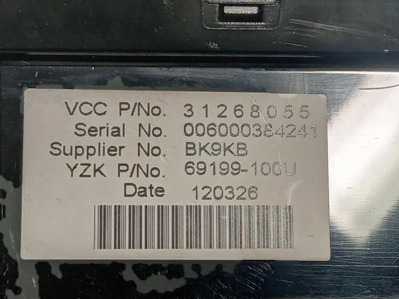 Display Head-up 31268055 Volvo V50 2004