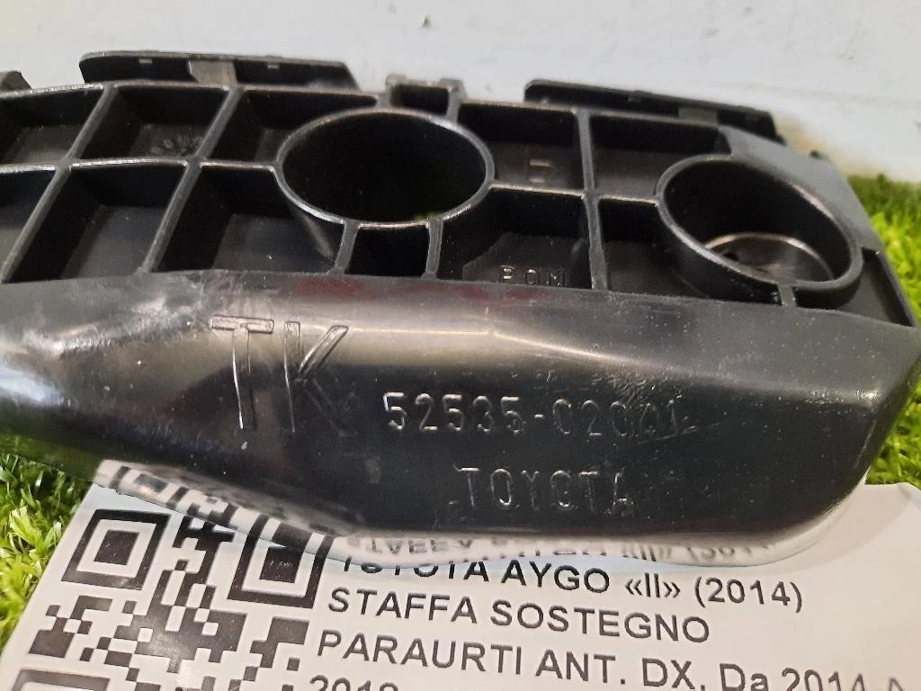 Staffa Sostegno Paraurti ANT DX 52535-02041 DX Toyota AYGO II 2014