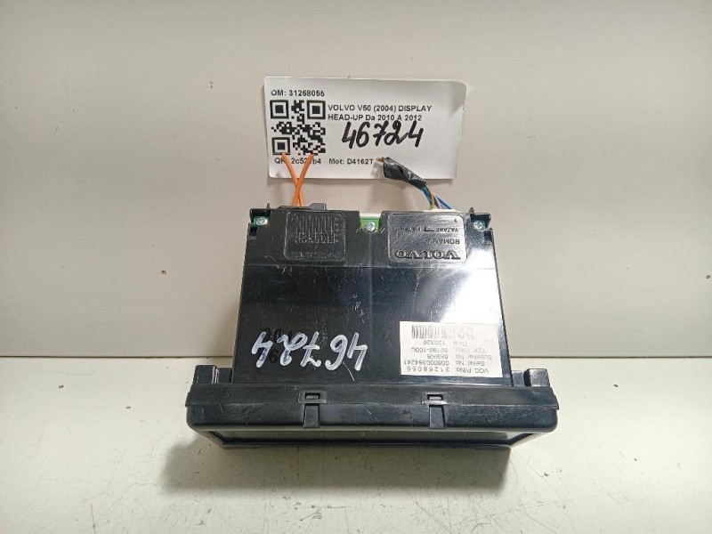 Display Head-up 31268055 Volvo V50 2004