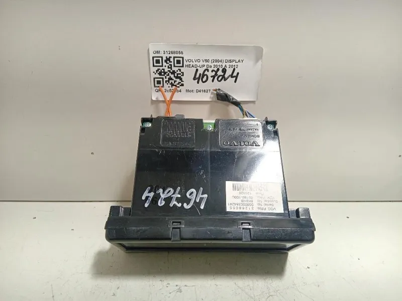 Display Head-up 31268055 Volvo V50 2004