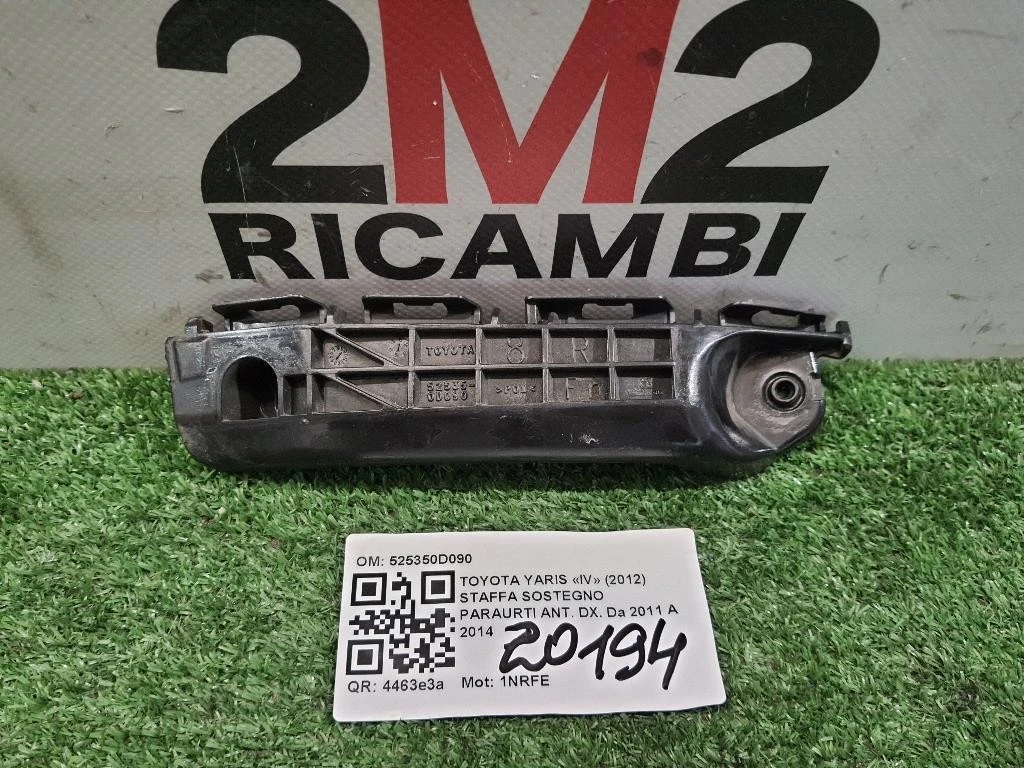 Staffa Sostegno Paraurti ANT DX 525350D090 Toyota Yaris IV 2012