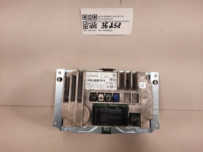 Display Multimediale 6434C-BE2807 Alfa Romeo Giulietta 2013