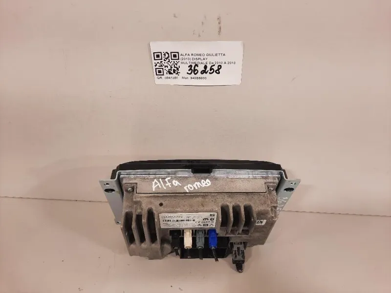 Display Multimediale 6434C-BE2807 Alfa Romeo Giulietta 2013