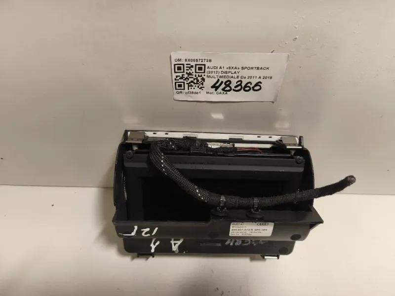 Display Multimediale 8X0857273B Audi A1 8XA Sportback 2012