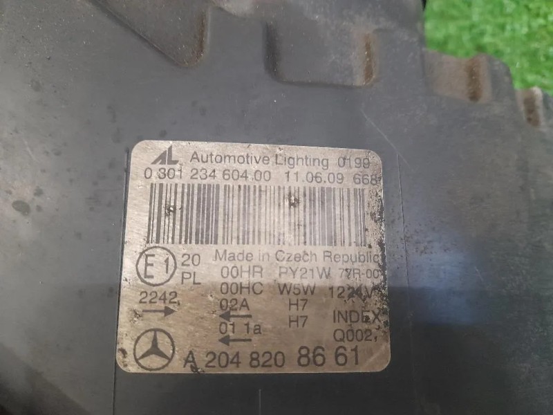 Proiettore ANT DX A2048208661 Mercedes Classe C W204 2007