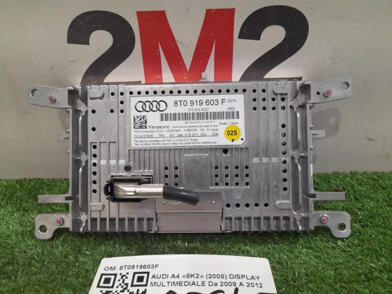 Display Multimediale 8T0919603F Audi A4 8K2 2008